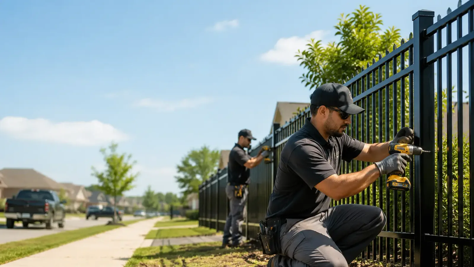Metal Fence Installation in New Richmond, IN